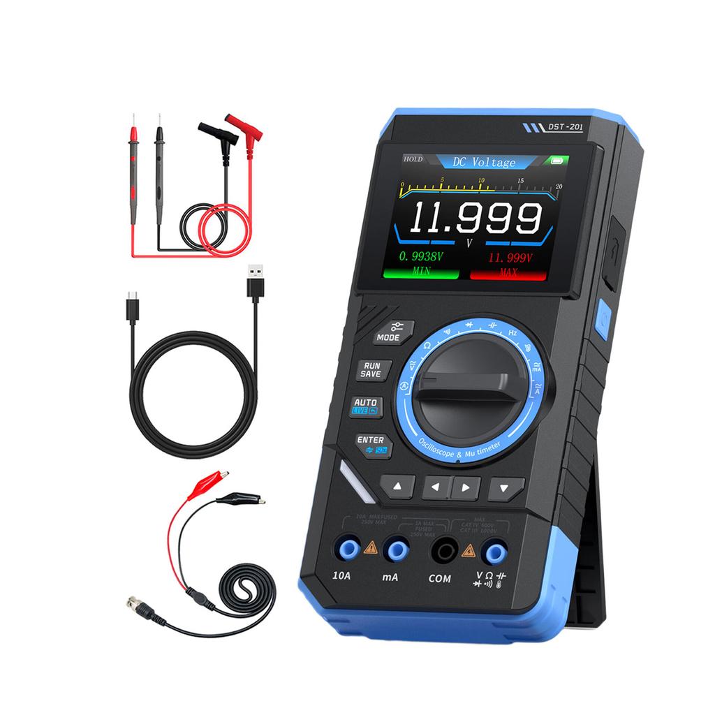 High Precision 4.5 Digit Digital Multimeter with Oscilloscope & Signal Generator Simple To Operate for Professional Use