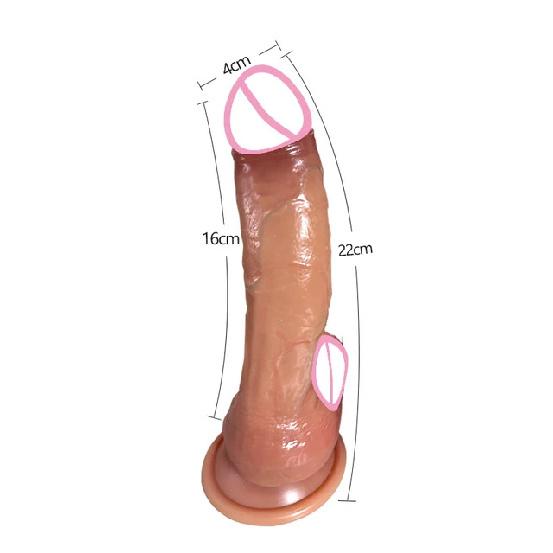 Huge Dildo for Women Big Dick Skin Feeling Realistic Penis Female Masturbation Double-layer Silicone Suction Cup adult sex toys