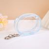 1Pc PVC Transparent Storage Bag Cute Jewelry Wallet Doll Display Out Bag Thickened Keychain Storage Box