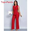 Elegante Set Estivo Due Pezzi da Donna in Poliestere e Spandex per Abbigliamento Casual