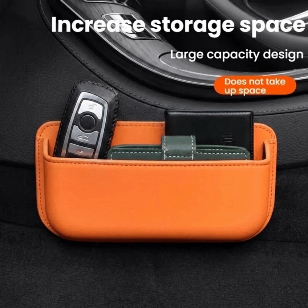 Large Capacity Car Seat Gap Organizer Wear-Resistant Vehicle Storage Box  Car Supplies