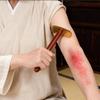 Holz & Messing Gua Sha Werkzeug - Natürliche Massage für Gesicht/Körper, Lymphdrainage, Hautpflege & Schmerzlinderung