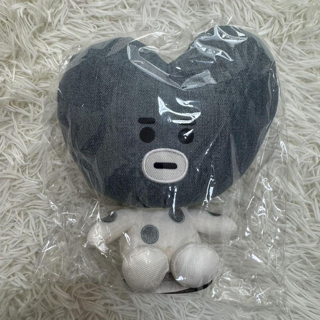 [USED] BT21 TATA V Plush Toys, Bundle, Line Friends, Denim Fabric