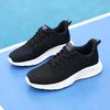 Large mesh hollow breathable sports shoes summer soft-soled running shoes shock-absorbing ******** rope casual fitness shoes