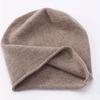 Luxury Cashmere Wool Beanie Hat - Unisex Winter for & Women, Soft Warm Roll-Over Brim, Casual & Costume Wear,Durable Fiber