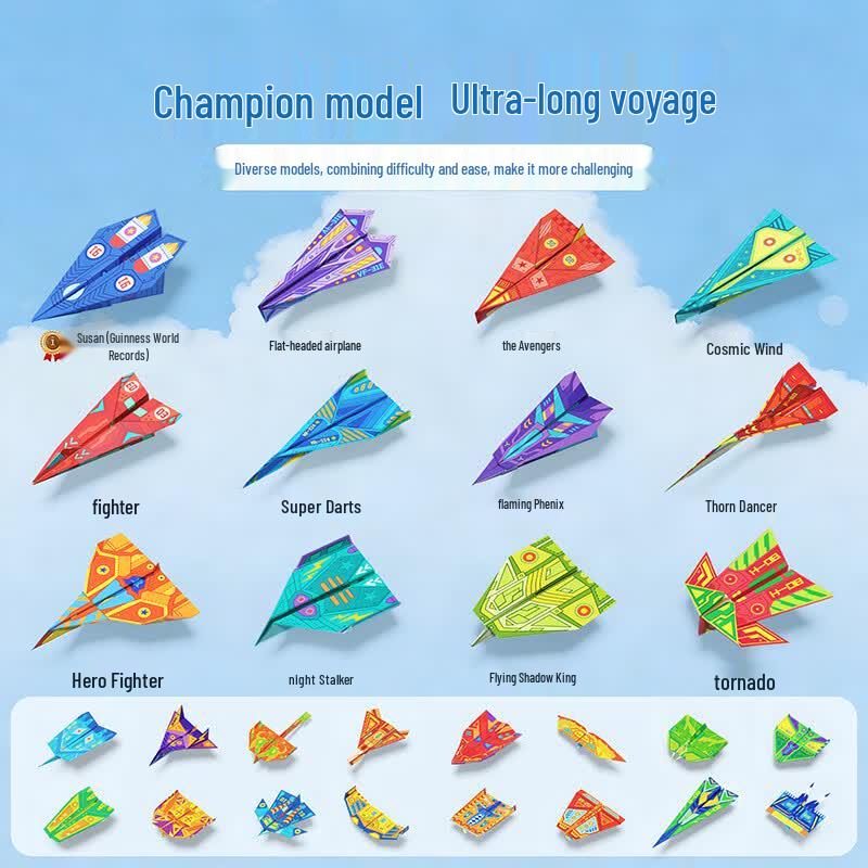Star Boat Paper Airplane Origami Kit