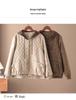Women's Quilted Cotton Jacket: Lightweight, Autumn/Winter 2025, Plus Size, Short Coat for Middle-aged