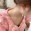 Korean Tulip Pearl Earrings - Trendy 2026 High-End Lightweight Luxury Dangles for Women