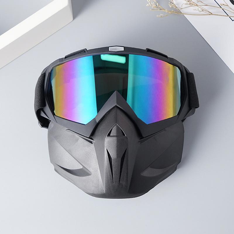 Outdoor CS Taktische Maske Motorrad Geländewagen Winddichte Brille Helm Schutzbrille Reitbrille