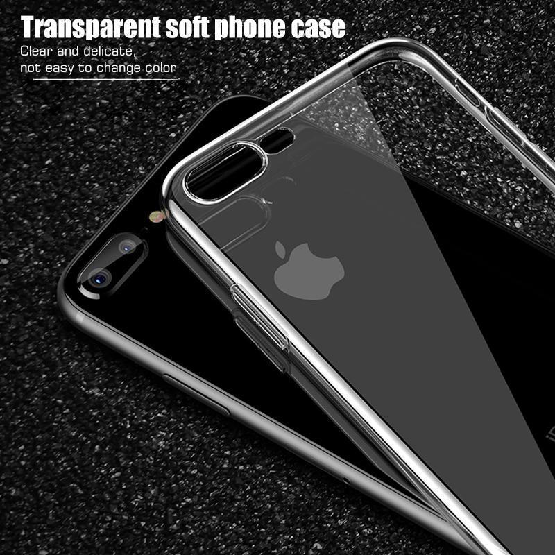Buy Ultra Thin Soft TPU Phone Case For iPhone X 6 7 8 Plus 5C 4 5S 6S ...