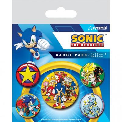 Speed ​​Team Badge Set (Pack of 5)