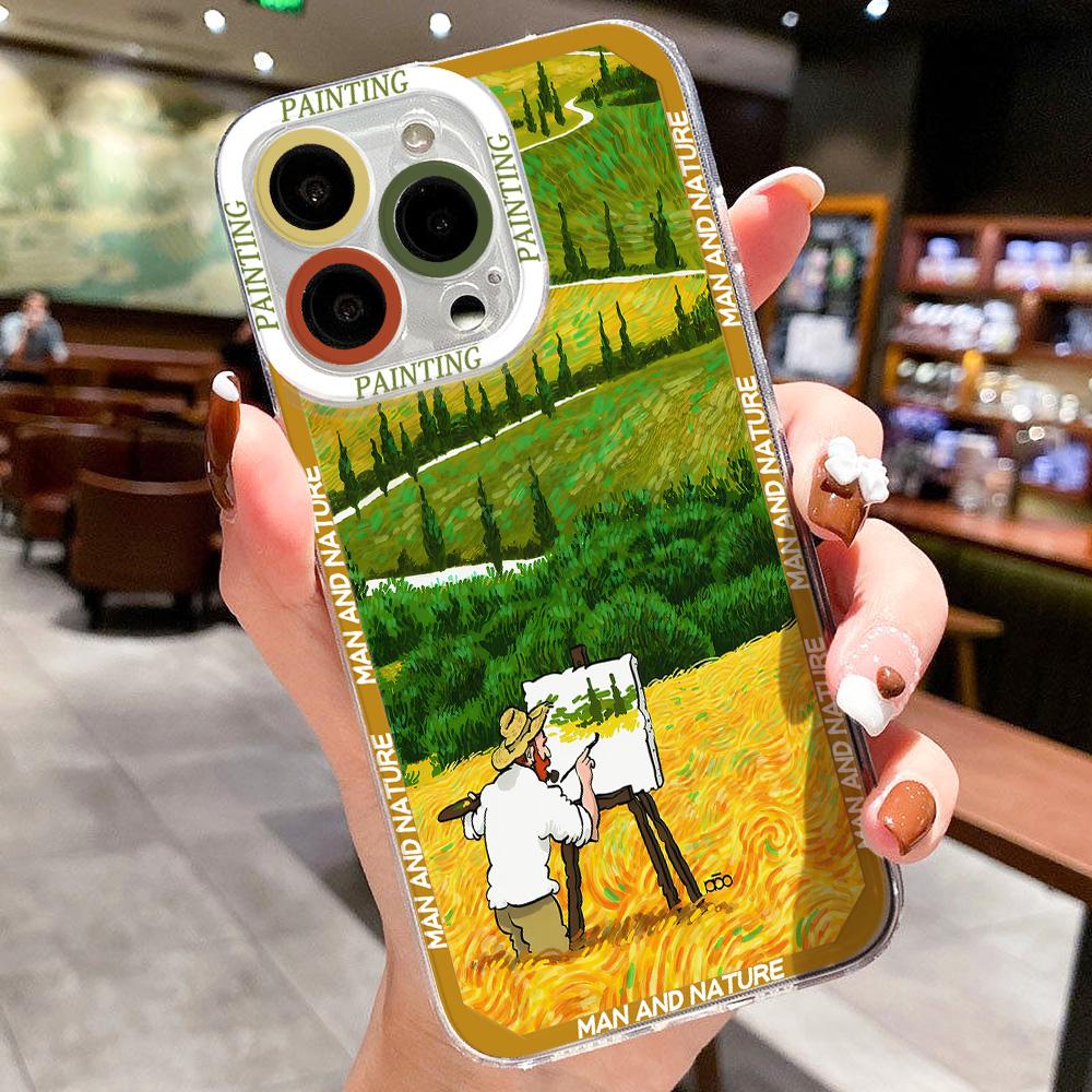 Husa de telefon pentru iPhone 11 13 XR 15 14 Pro Max iPhone 12 16 7 8 Plus XS Max Samsung A15 A55 A05 A54 Redmi 12 13C Note 13 9 10 OPPO A16 A18 Vivo Y17S Y12