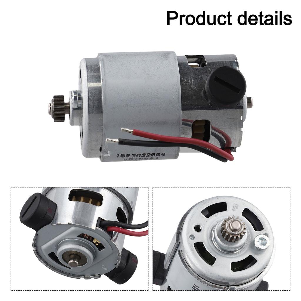 18V Motor Engine 160702266N for Bosch Compatible Power Tool Models For GSR180LI GSB180LI GSR18V21 GSB18V21 with 16 Teeth Gear