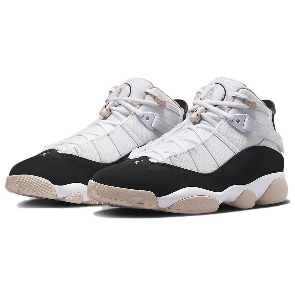 Jordan 6 Rings White Fossil Stone Black 322992-112