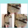 Vintage American Denim Leather Belt For Women With Metal Buckle Fashion Waist Accessory