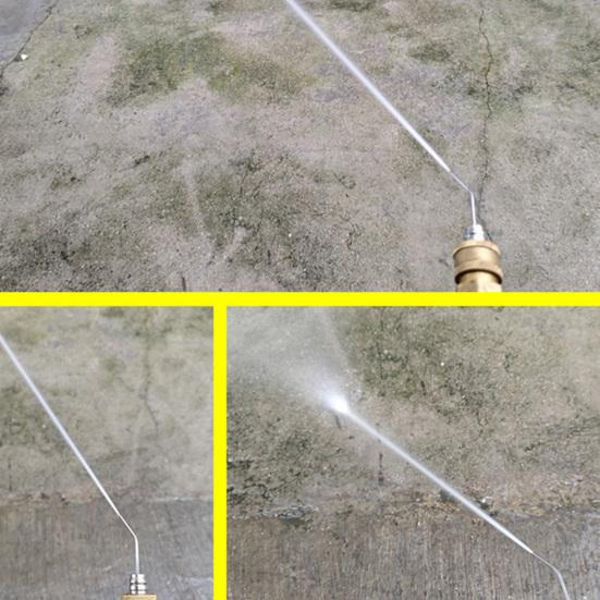 High Pressure Washer Nozzle Kit Quick-Connect System High-Pressure Extension Wand Pressure Washer Accessory Kit