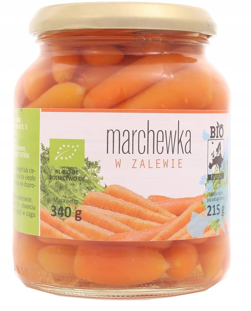 ORGANIC CARROTS IN BREW 340 g (215 g) (JAR) - BIO PLANET
