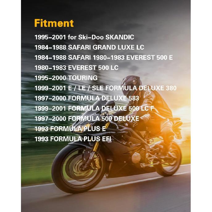 OCPTY Voltage Rectifier Regulator Fits 1995-2001 for SKI-DOO SKANDIC 1999-2001 for MULA DELUXE 500 LC F 1997-2000 for MULA 500 DELUXE 1993 for MULA