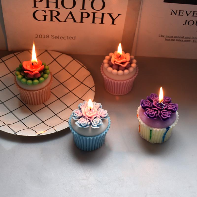 Hanwen Christmas DIY Silicone Mold for Muffin Cup, Candle, Diffuser Stone, Soap, Ice Cube
