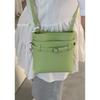 Summer fashion small bag women 2025 new fashion bucket bag lychee pattern shoulder bag crossbody mobile phone bag