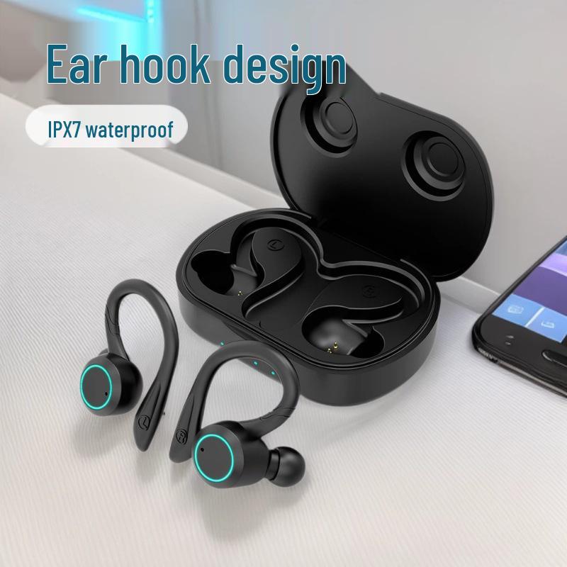 2026 High-End Wireless Bluetooth Earbuds: Over-Ear, Hi-Fi Sound, Comfortable Long Wear, Extended Battery Life