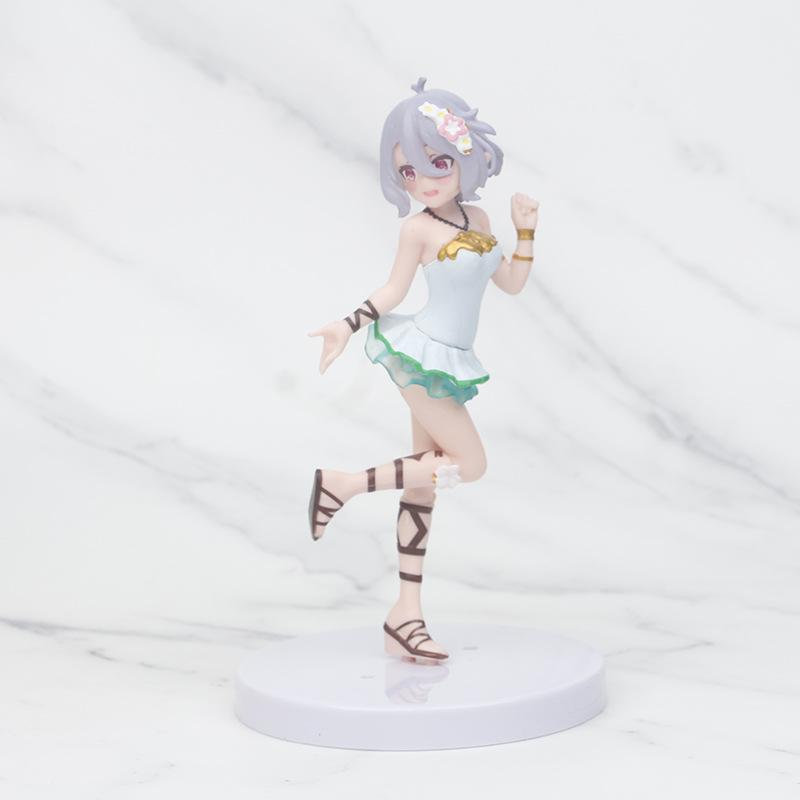 17CM Anime Kokkoro Figure Princess Connect Re:Dive Priconne Natsume Kokoro Swimsuit PVC Action Figure Model Doll Toys