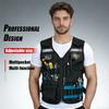 Breathable Tool Organizer Multi-pocket The Ground Tool Vest For Electrician Carpenters Tool Bag Thickened Work High Above