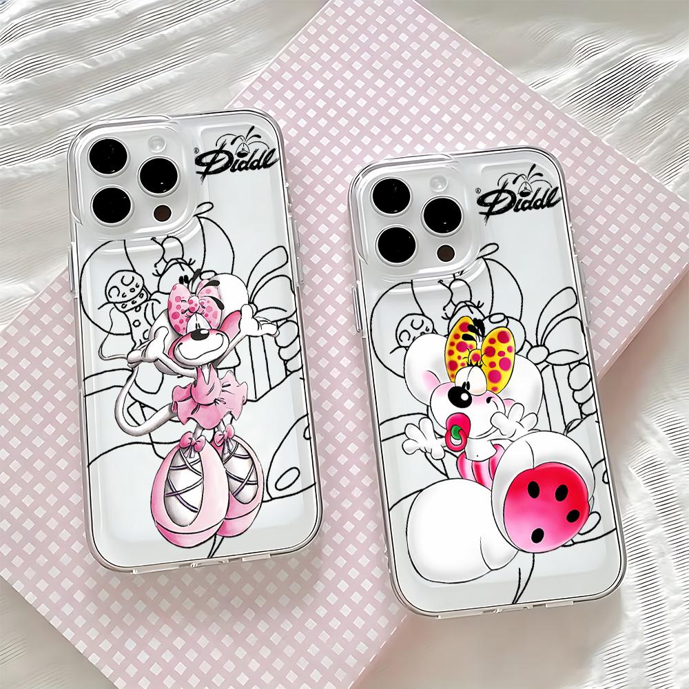 Cartoon D-Diddls Handyhülle Für Samsung Galaxy S26 S25 S24 S23 S22 S21 S20 FE Note20 Note10 Edge Plus Ultra Lite 5G Klare Hülle