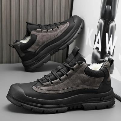 2024 New Men's Shoes Winter Cotton Shoes Non-slip Man Sneakers Comfortable Men Snow Boots Wear-resistant Platform Tenis Hombres