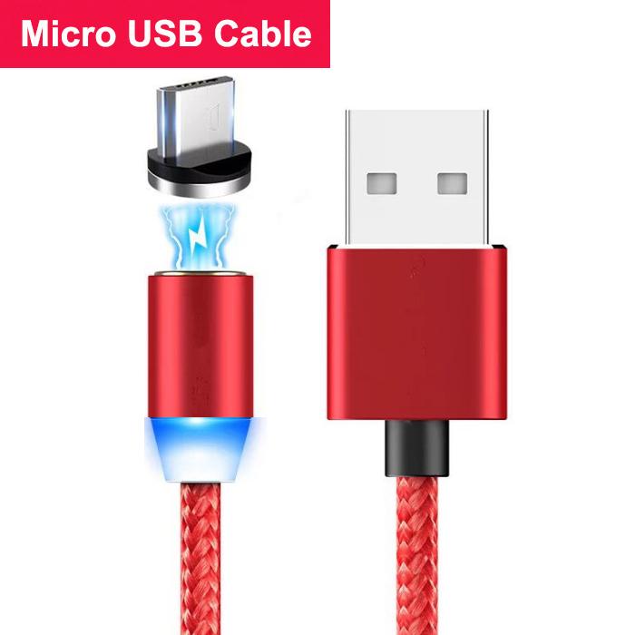 Magnetic Cable Type C Micro USB Fast Charging Cable for Xiaomi Huawei Samsung Magnet Android Mobile Phone Quick Charge Wire
