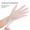 INTCO Disposable PVC Gloves, Thickened Durable Wear-Resistant Work Gloves, 100 Pieces/box, Size M