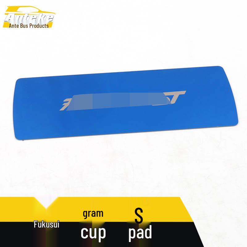 Fox Cup Coaster with Sequin Design: Anti-Slip Mat and Decorative Panel Car Accessory