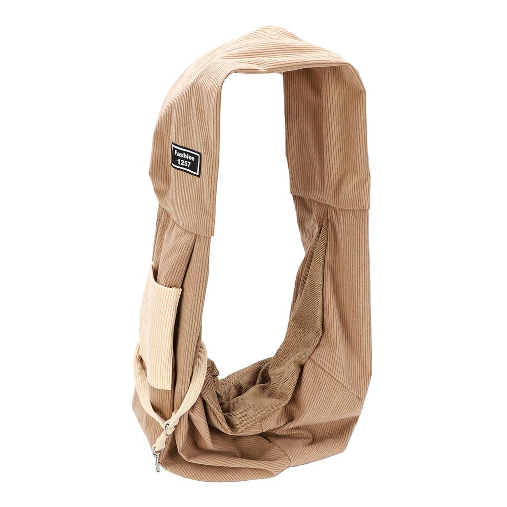 Marsupio per Cani Regolabile con Cinghie di Sicurezza Borsa Portatile da Viaggio per Animali Domestici da 1,5 a 5,5 kg