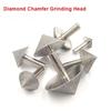 AS60-Diamond Grinding Head 20-60Mm 90 Degree Wear Resistant Chamfering Cone Abrasive Tool Drilling Head Bit