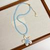 Bohemian Coconut Tree Shell Necklace Adjustable Layer Chain Acrylic Alloy Jewelry for Women Casual Beach Vacation Wear