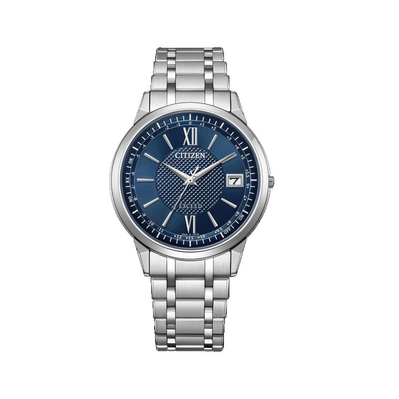 

CITIZEN Life Waterproof Solar Quartz Super Titanium Strap 38mm Unisex Blue Dial CB1140-61L синій