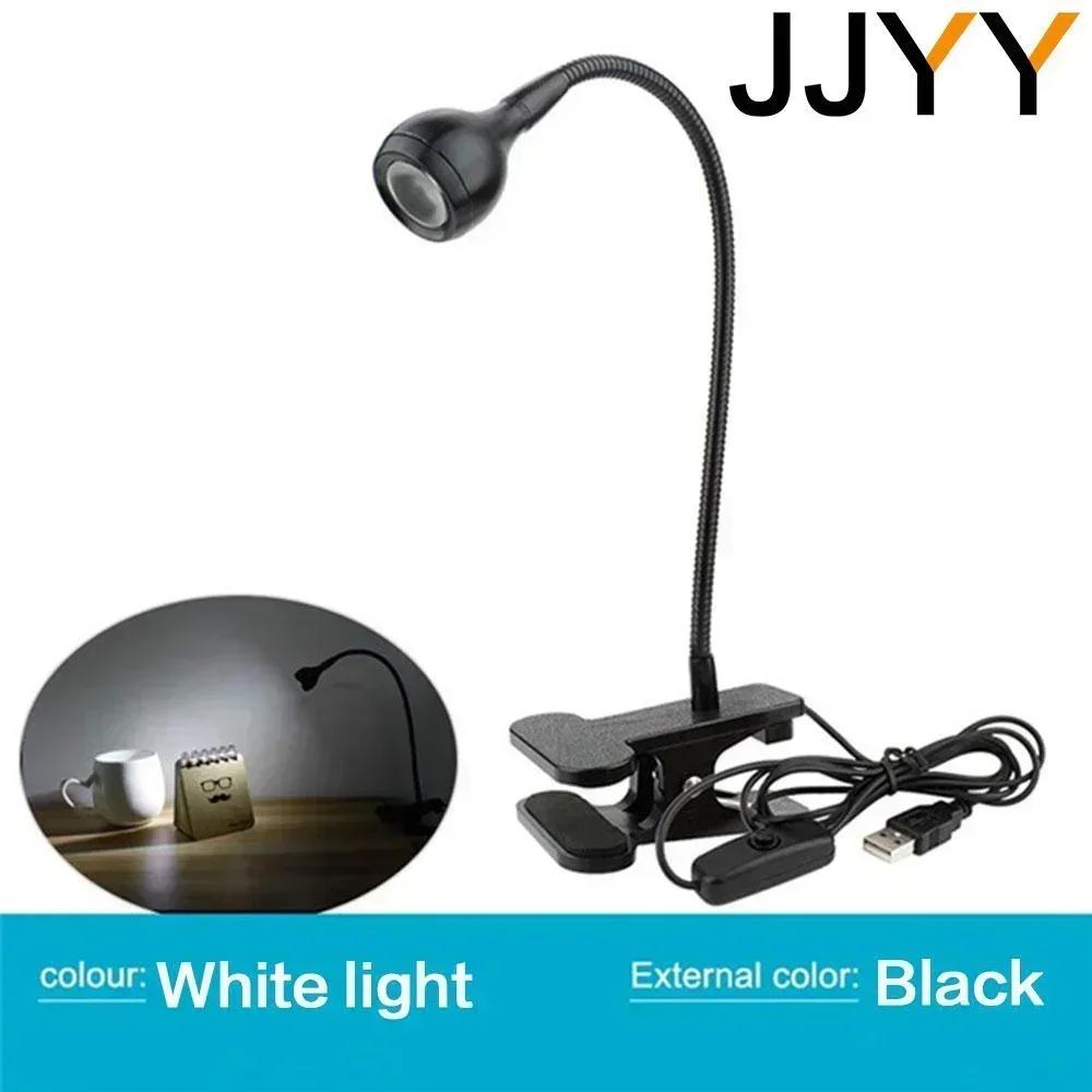 

USB Desk Lamp LED Clamp Light 3W Adjustable Hose Book Light for Reading Study Creative Gift