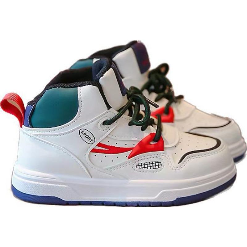 Tênis High Top Kid Sneakers New Lace Up Casual Shoe Lightweight Running Shoe Soft Sole Board Shoe Kid Shoe Girl Shoes Zapatillas