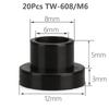 Screw Nylon Transistor Gasket The Step T-Type Plastic Washer