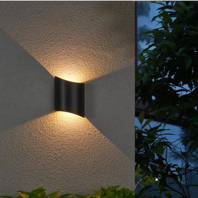 Im freien Wasserdichte IP55 10W LED Wand Licht Veranda Garten Wand Lampe Hause Innen Dekoration Aluminium Doppel Kopf Leuchte Beleuchtung