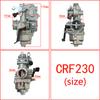 CRF230 Motorcycle Carburetor 30mm Carb  For Honda CRF 230 CRF230 CRF230F CRF230R XR CBX250 CBX200 A AC 200cc-250cc 05-09 12-2016