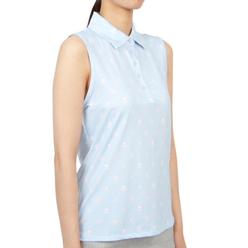 Zipore Damen S Golf SleeveleSS g4lS23k562 Sky