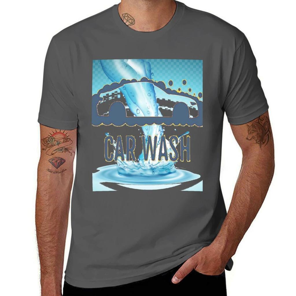 Car Wash Tshirt Independence Day Short Sleeve Tshirt
