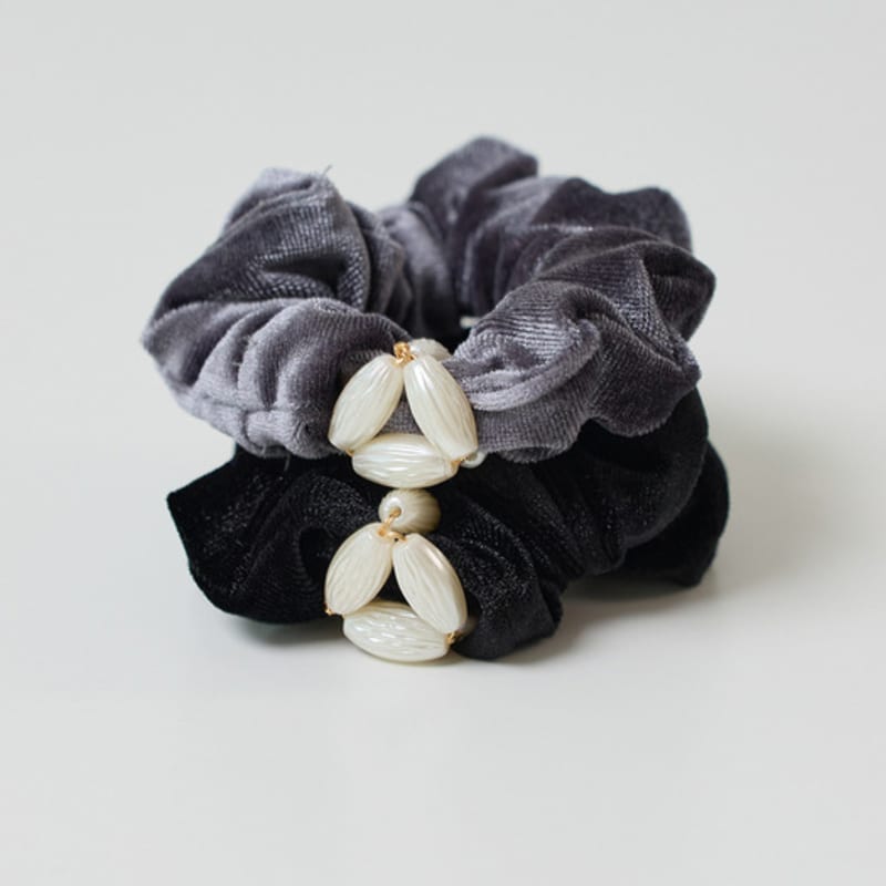 Les Bijoux Philosophy LB_Samtglanz-Haargummi_2 Farben