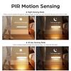 20/40cm LED Motion Sensor Cabinet Light Ultra Thin Rechargeable Night Sensor Lamp 3 Color Adjustable Induction Detector Lamp