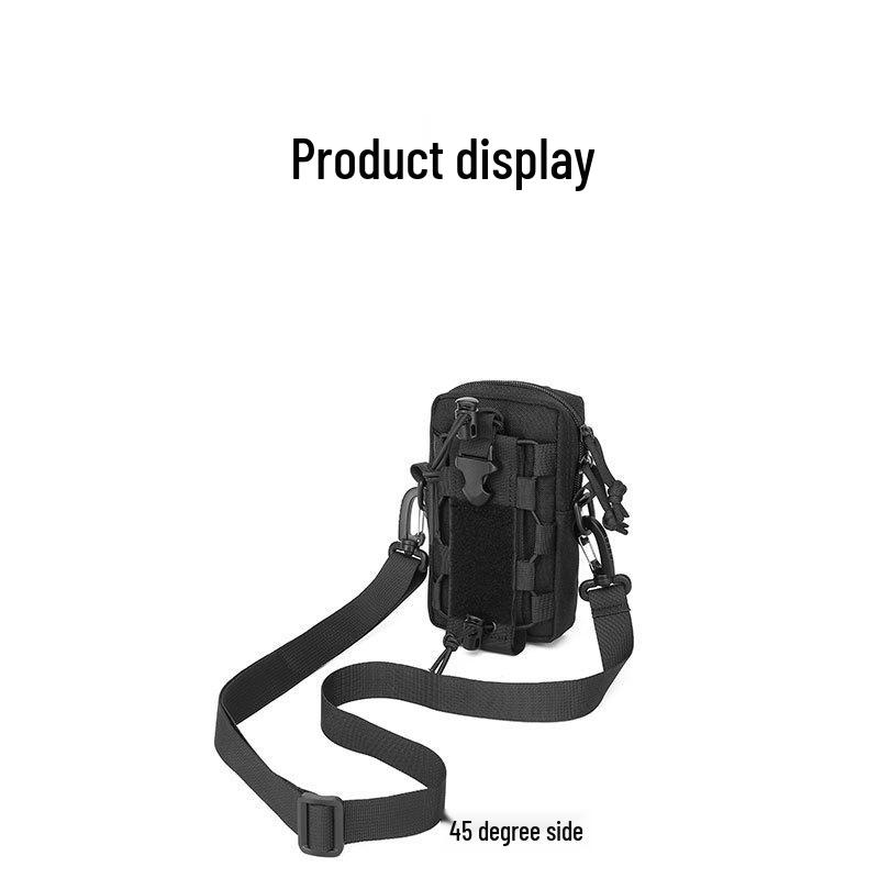 Tactical Outdoor Multipurpose Phone & Bottle Pouch: Camping, Cycling, MOLLE-Compatible Waist Pack