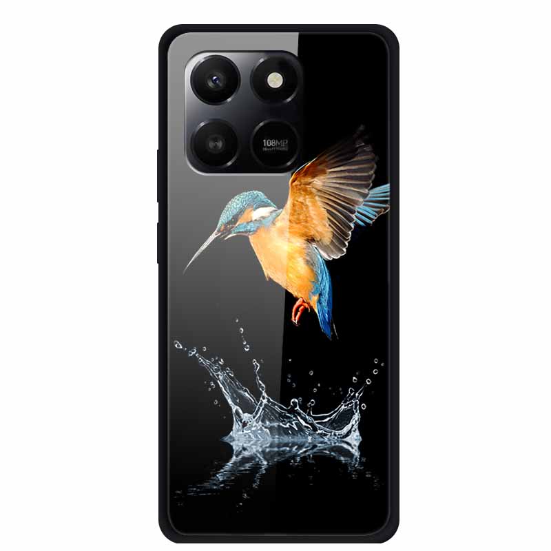 6.77" Glass Back Cover For Honor 400 Smart X7d 2025 Case Tempered Glass Case For Honor Play 10T 5G Case Protective Fundas Shells