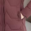 Middle Age Women's Winter Jackets Hooded Embroidery Casual Thick Parka Female Warm Coat