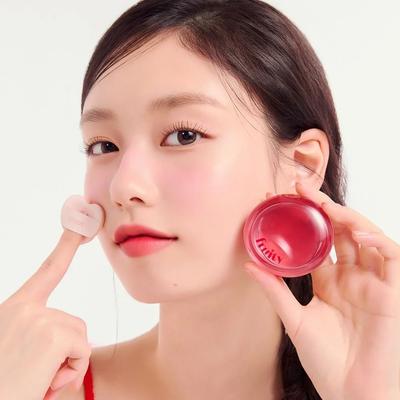 Fruity Lip & Cheek Blur Balm / Lip & Cheek / Cream Blush / Lip Balm / Cherry Tomato