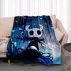 Hollow Knight deka Herní flanel Novinka Hřejivý flanel z mikrovlákna Odolný pro děti i dospělé Cestovní přehoz na pohovku